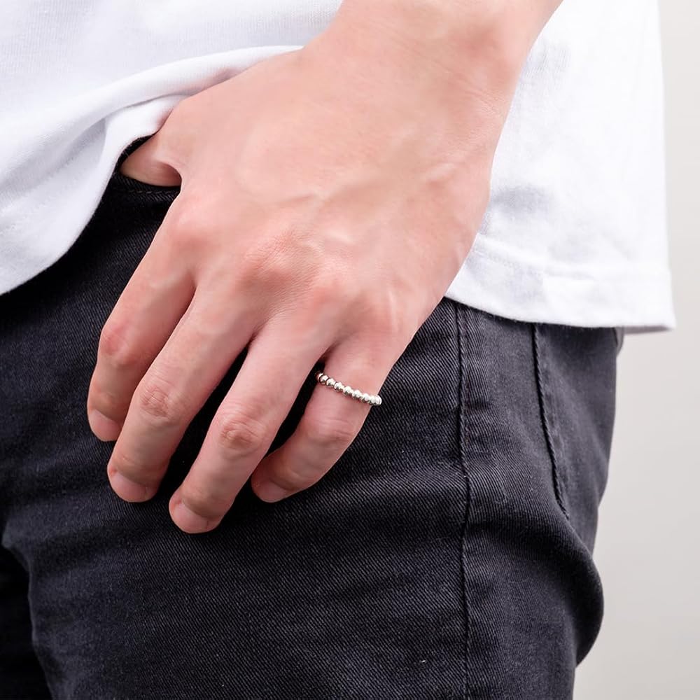 Amazon | [ユートレジャー] TVアニメ『銀魂』 指輪 リング 「銀の玉